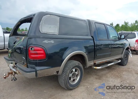 2002 Ford F-150 Lariat/Xlt from USA, damaged, VIN 1FTRW08L32KC45810